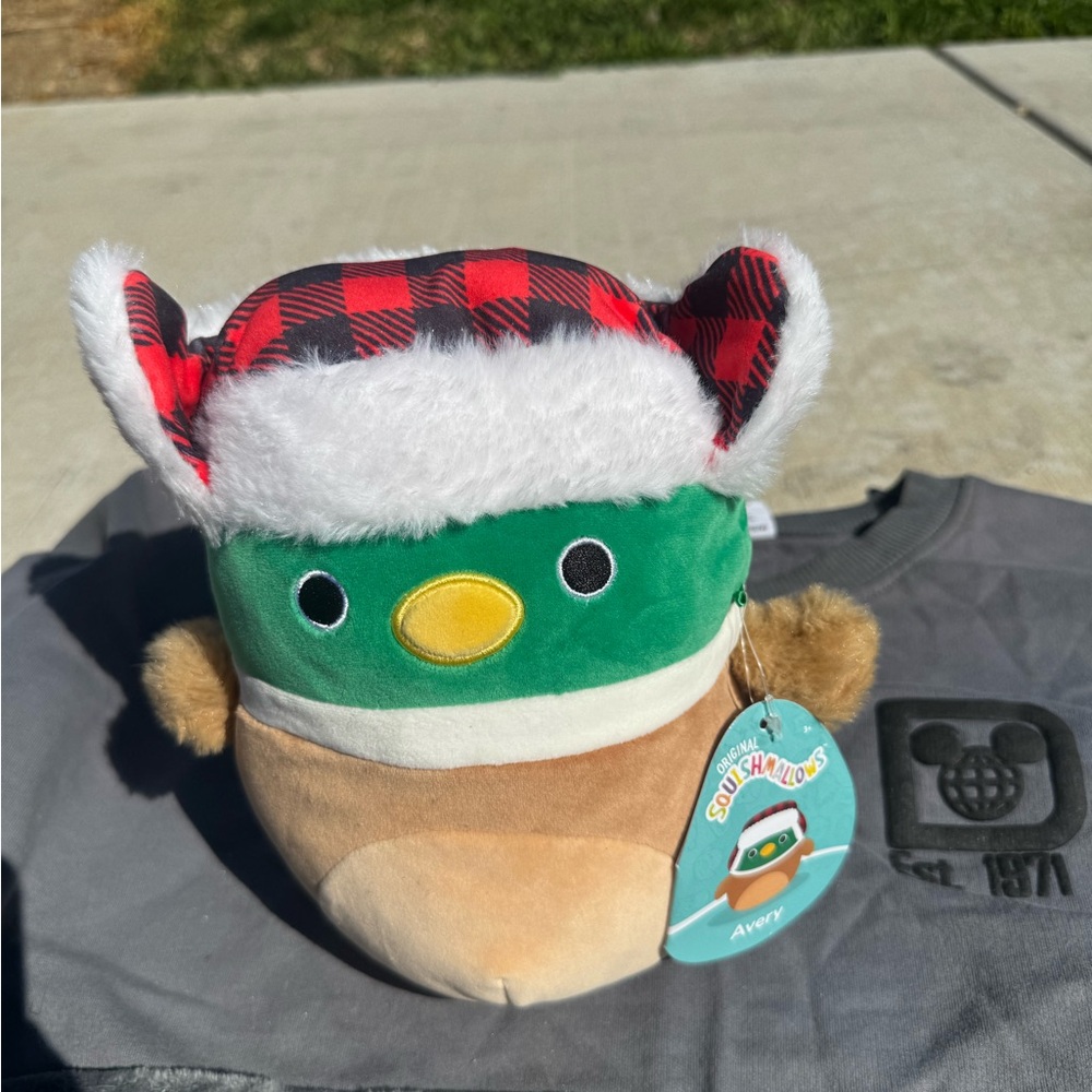 Squishmallows Avery Plush with Hat